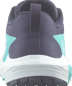 Salomon Hiking Shoes & Boots|Running Shoes-Womens Sense Ride 5 Shoes - Cashmere Blue-Carbon-Peacock Blue