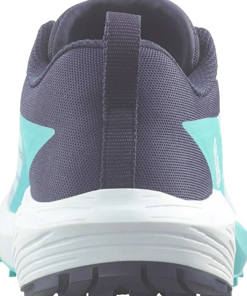 Salomon Hiking Shoes & Boots|Running Shoes-Womens Sense Ride 5 Shoes - Cashmere Blue-Carbon-Peacock Blue