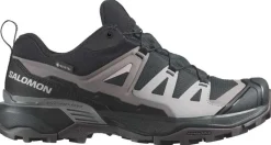 Salomon Hiking Shoes & Boots|Walking Shoes-Womens X Ultra 360 GTX Shoes - Black-Plum Kitten-Shale