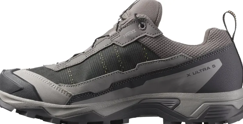 Salomon Hiking Shoes & Boots|Walking Shoes-Womens X Ultra 5 GTX Shoe - Plum Kitten-Nine Iron-Soft Clay