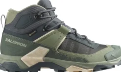 Salomon Hiking Shoes & Boots|Mid Height Boots-Womens X Ultra 5 Mid GTX Shoe - Turbulence-Sedona Sage-Tender
