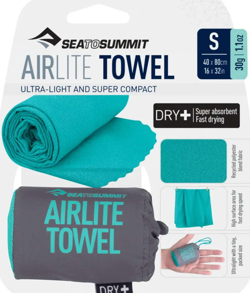 Sea To Summit Toiletries & Personal Hygiene-Airlite Towel - S - Baltic