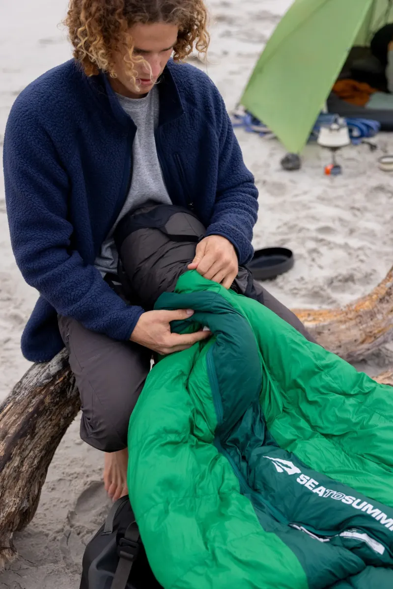 Sea To Summit Backpacking & Lightweight Sleeping Bags-Ascent -9C Down Sleeping Bag - Long