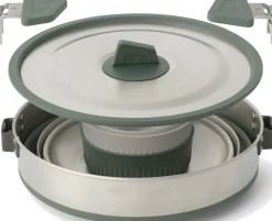 Sea To Summit Pots, Pans & Kettles-Detour Stainless Steel One Pot Cook Set - 5 Piece