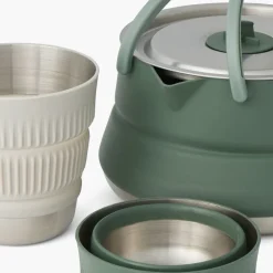 Sea To Summit Pots, Pans & Kettles-Detour Stainless Steel Kettle Cook Set - 2P - 3 Piece