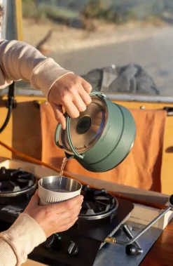 Sea To Summit Pots, Pans & Kettles-Detour Stainless Steel Kettle Cook Set - 2P - 3 Piece