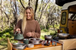 Sea To Summit Pots, Pans & Kettles-Detour Stainless Steel Kettle Cook Set - 2P - 3 Piece