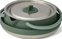 Sea To Summit Pots, Pans & Kettles-Detour Stainless Steel Collapsible Kettle - 1.6L