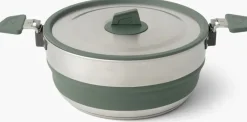 Sea To Summit Pots, Pans & Kettles-Detour Stainless Steel Collapsible Pot - 3L