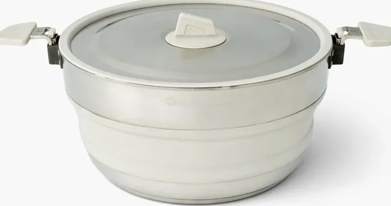 Sea To Summit Pots, Pans & Kettles-Detour Stainless Steel Collapsible Pot - 5L