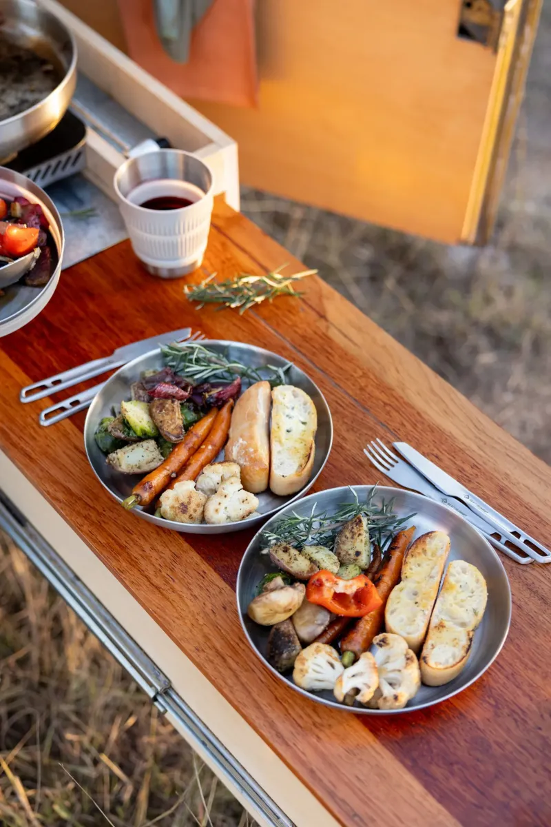 Sea To Summit Plates, Bowls, Cups & Utensils-Detour Stainless Steel Plate - Moonstruck