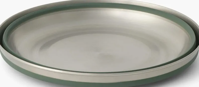 Sea To Summit Plates, Bowls, Cups & Utensils-Detour Stainless Steel Collapsible Bowl - L - Laurel Wreath