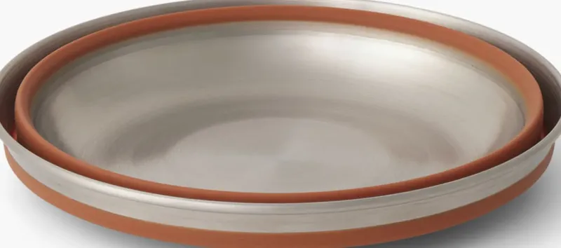 Sea To Summit Plates, Bowls, Cups & Utensils-Detour Stainless Steel Collapsible Bowl - M - Bombay