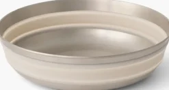 Sea To Summit Plates, Bowls, Cups & Utensils-Detour Stainless Steel Collapsible Bowl - L - Moonstruck