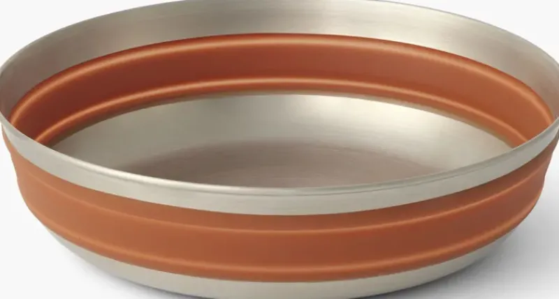 Sea To Summit Plates, Bowls, Cups & Utensils-Detour Stainless Steel Collapsible Bowl - L - Bombay