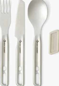 Sea To Summit Plates, Bowls, Cups & Utensils-Detour Stainless Steel Cutlery Set - 1P - 3 Piece