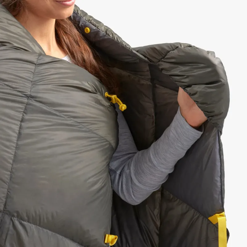 Sea To Summit Backpacking & Lightweight Sleeping Bags-Ember 7C Down Sleeping Quilt - Long