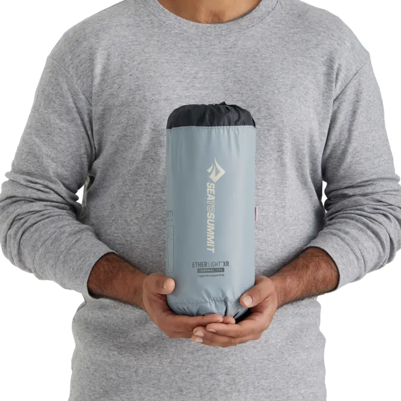 Sea To Summit Backpacking & Lightweight Sleeping Mats-Ether Light XR Insulated Mat - Regular-Wide Rectangular