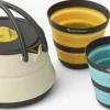 Sea To Summit Pots, Pans & Kettles-Frontier UL Collapsible Kettle Cook Set - 2P - 3 Piece