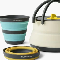Sea To Summit Pots, Pans & Kettles-Frontier UL Collapsible Kettle Cook Set - 2P - 3 Piece