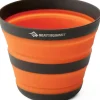 Sea To Summit Plates, Bowls, Cups & Utensils-Frontier UL Collapsible Cup - Puffin Bill Orange