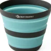 Sea To Summit Plates, Bowls, Cups & Utensils-Frontier UL Collapsible Cup - Aqua Sea Blue