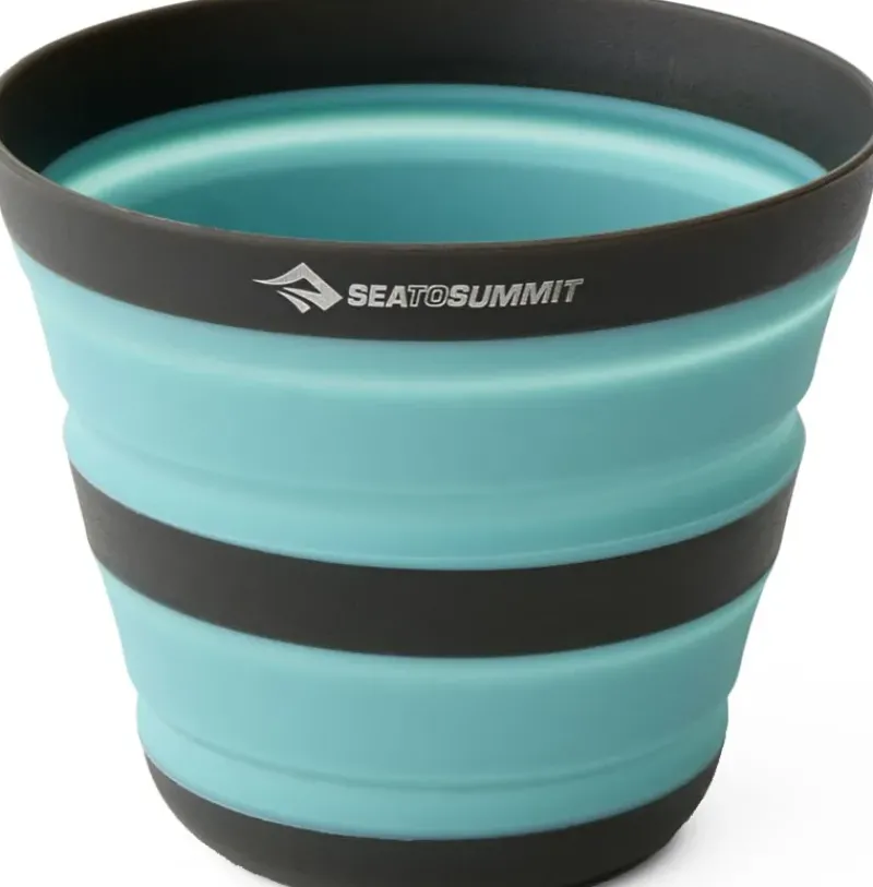 Sea To Summit Plates, Bowls, Cups & Utensils-Frontier UL Collapsible Cup - Aqua Sea Blue