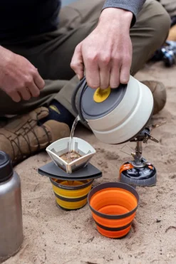 Sea To Summit Plates, Bowls, Cups & Utensils-Frontier UL Collapsible Cup - Bone White
