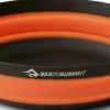 Sea To Summit Plates, Bowls, Cups & Utensils-Frontier UL Collapsible Bowl - L - Puffin Bill Orange