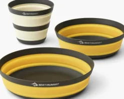 Sea To Summit Plates, Bowls, Cups & Utensils-Frontier UL Collapsible Dinnerware Set - 1P 3 Piece