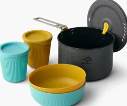 Sea To Summit Pots, Pans & Kettles-Frontier UL One Pot Cook Set - 2P - 5 Piece