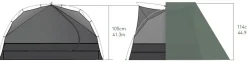 Sea To Summit Backpacking & Lightweight Tents-Ikos TR2 Tent - Laurel Wreath