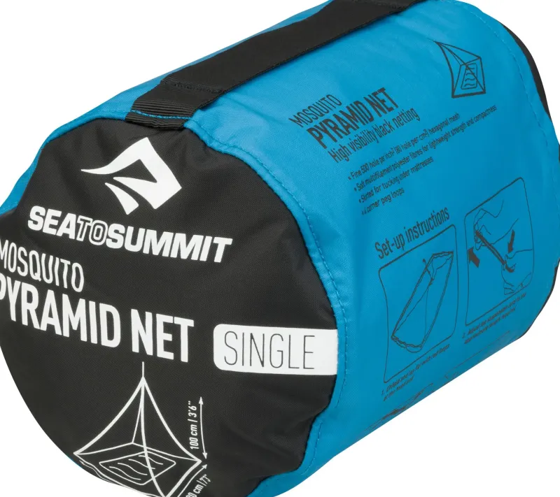 Sea To Summit Mosquito Nets & Insect Repellents-Mosquito Pyramid Net - Single