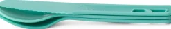 Sea To Summit Plates, Bowls, Cups & Utensils-Passage Cutlery Set - 3 Piece - Aqua Sea