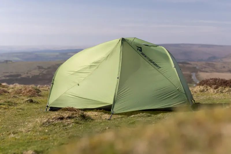 Sea To Summit Backpacking & Lightweight Tents-Telos TR2 PLUS Tent Package - Green