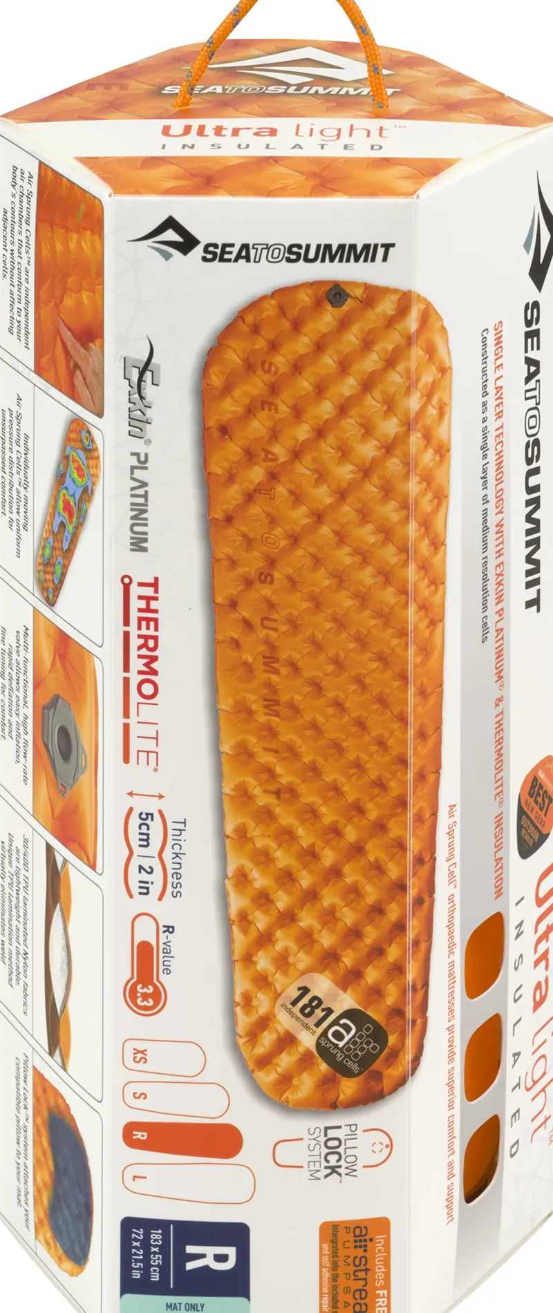 Sea To Summit Backpacking & Lightweight Sleeping Mats-UltraLight Mat - Regular