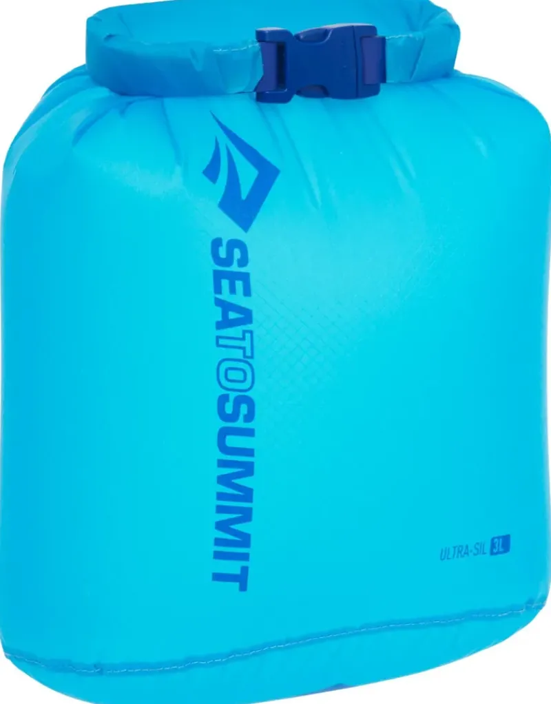 Sea To Summit Dry Bags & Waterproof Cases-Ultra-Sil Dry Bag - 3L - Blue Atoll