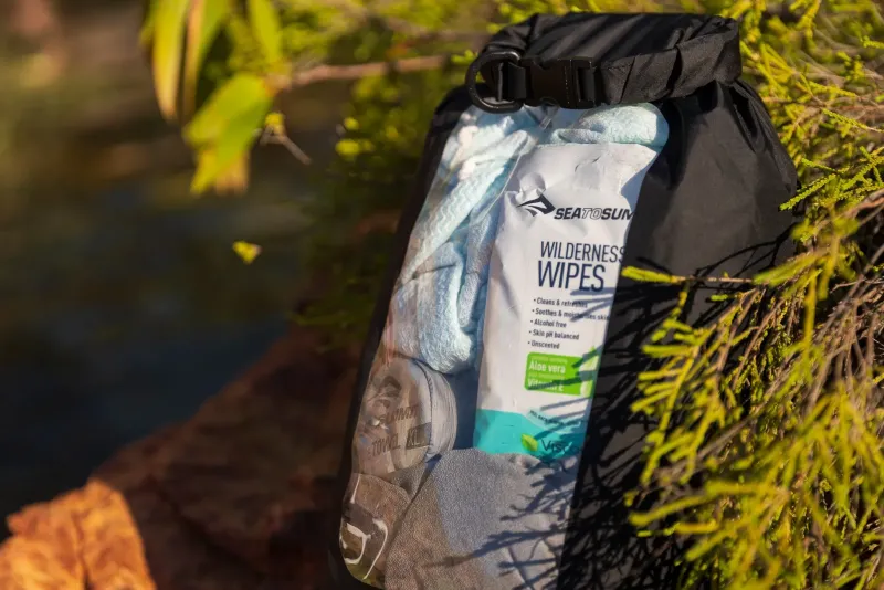Sea To Summit Toiletries & Personal Hygiene-Wilderness Wipes - 8 Pack XL