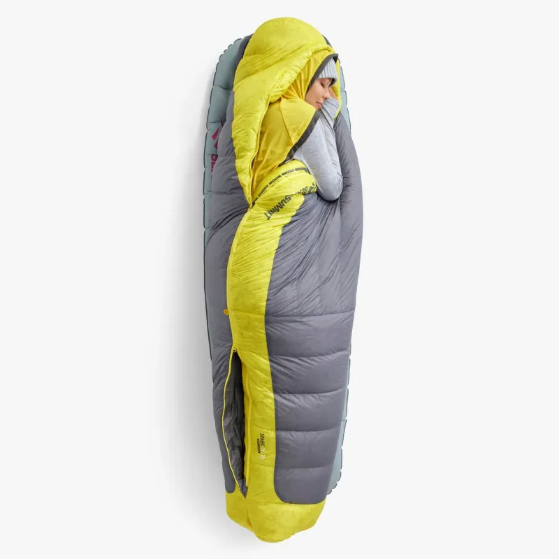 Sea To Summit Backpacking & Lightweight Sleeping Bags-Womens Spark 7C Down Sleeping Bag - Regular