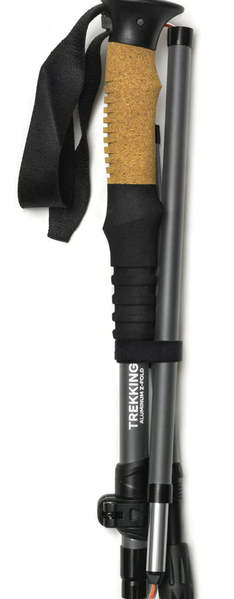 Silva Walking Poles-Trekking Poles Aluminum Z-fold - Grey