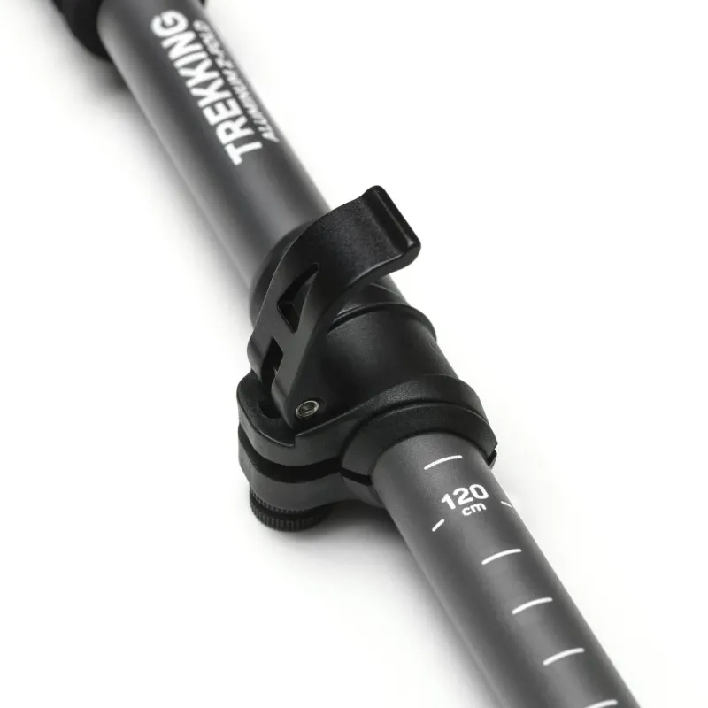 Silva Walking Poles-Trekking Poles Aluminum Z-fold - Grey