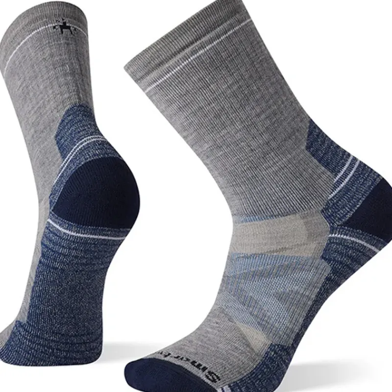 Smartwool Socks|Socks-Mens Performance Hike Full Cushion Crew Socks - Light Gray