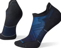 Smartwool Socks|Socks-Mens Run Targeted Cushion Low Ankle Socks - Black