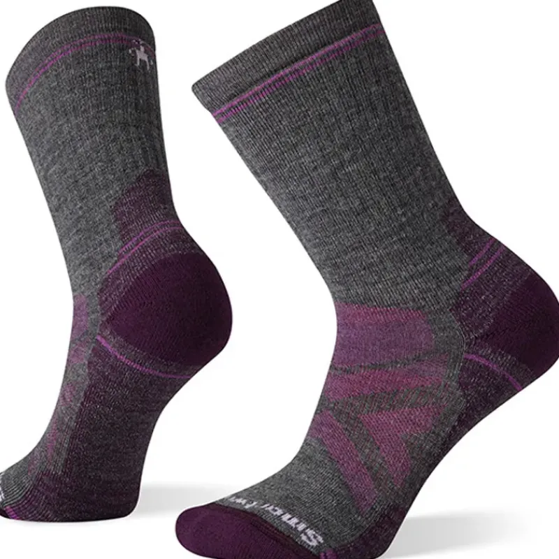 Smartwool Socks|Socks-Womens Performance Hike Full Cushion Crew Socks - Medium Grey