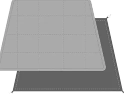 Snowpeak Footprints & Floors-Snow Peak Entry 2 room Elfield Mat and Sheet Set