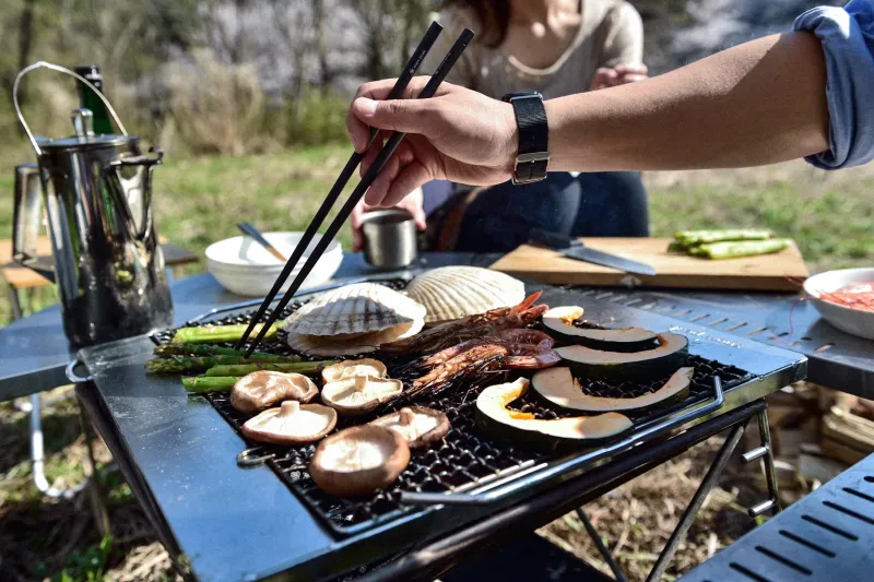 Snowpeak Stove Accessories-Snow Peak Fire Ring Table