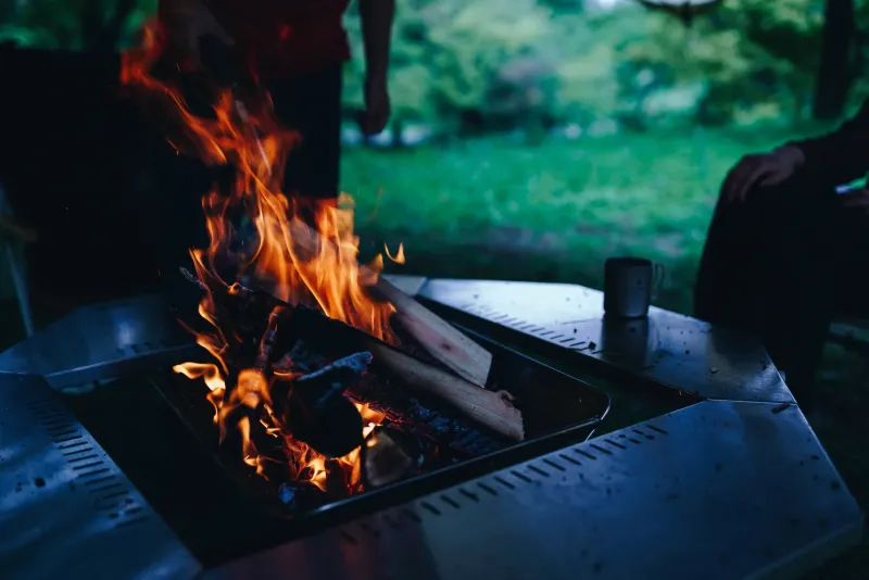 Snowpeak Stove Accessories-Snow Peak Fire Ring Table