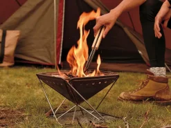 Snowpeak Family & Group Stoves-Snow Peak Pack and Carry Fireplace - S