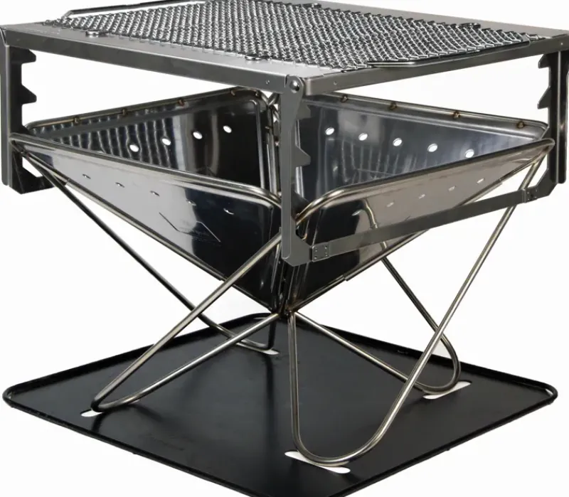 Snowpeak Family & Group Stoves-Snow Peak Pack and Carry Fireplace Starter Kit