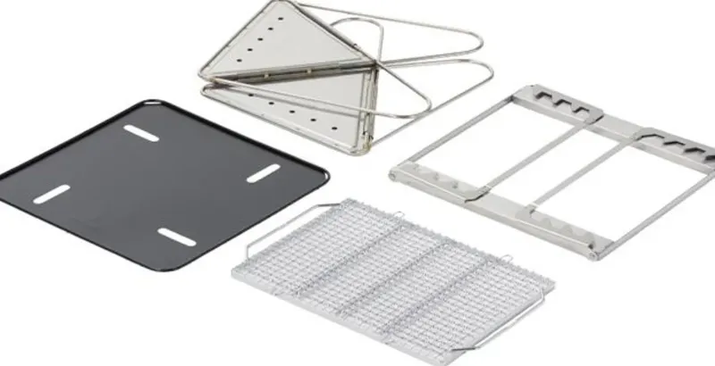 Snowpeak Family & Group Stoves-Snow Peak Pack and Carry Fireplace Starter Kit